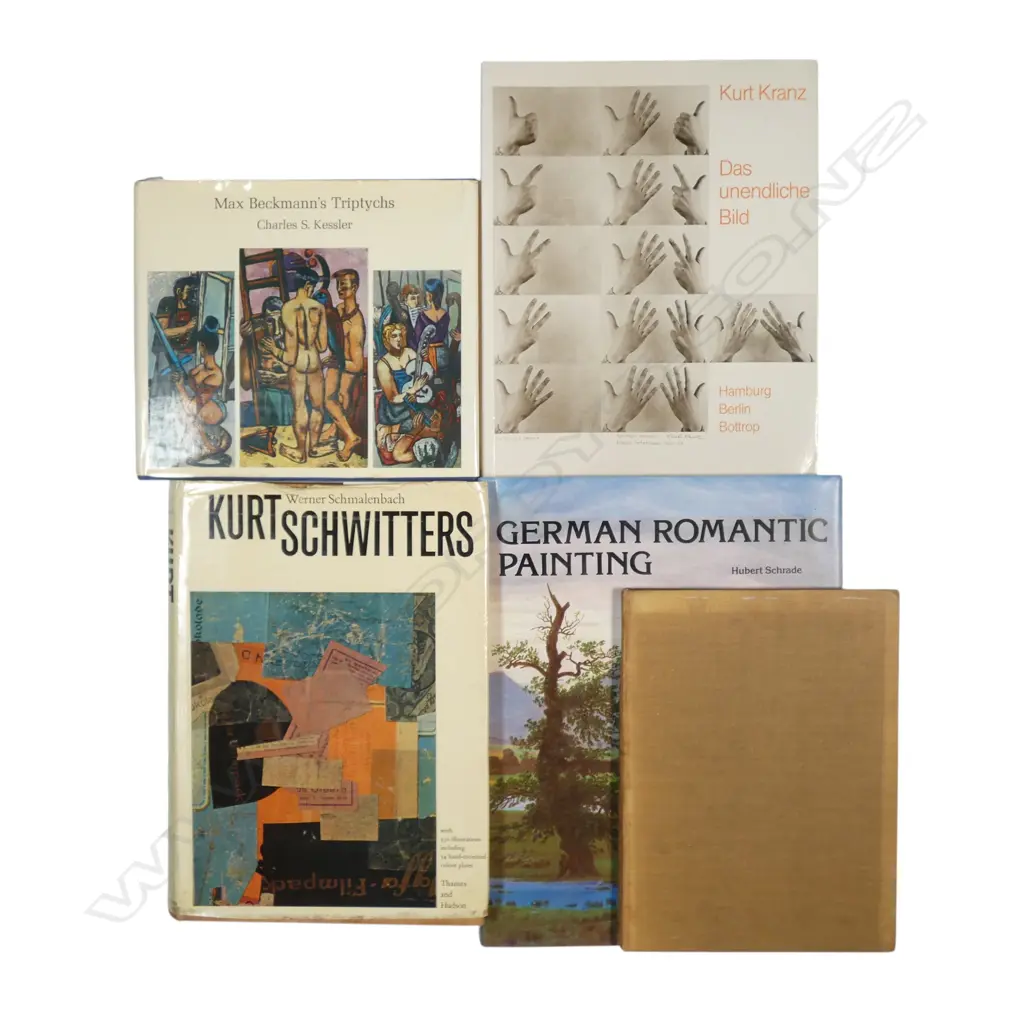 FIVE PUBLICATIONS - GERMAN PAINTING Image 1++
